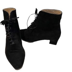 Salvatore Ferragamo Black Ankle Boots
